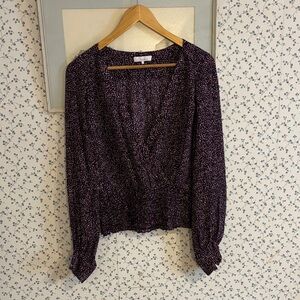 Parker SILK Deep Purple Women's Blouse